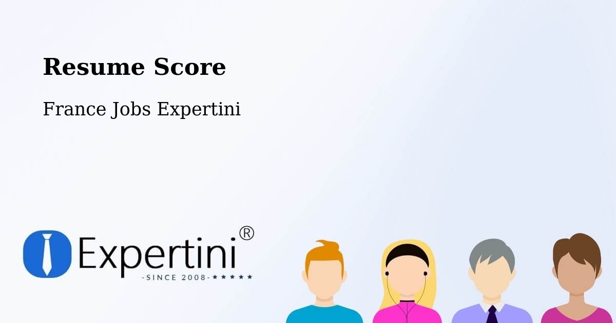 Resume Score & Job Description Match Tool – Tarnos - France Jobs Expertini
